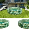 thumbnail image 5 of HLONK [300L Inflatable Pool] 300L Inflatable Leaf Pattern Pool | PVC Material  Easy Setup  Ideal for Family Fun  Patio  Garden  or Poolside Relaxation, 5 of 5