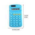thumbnail image 4 of Skegnu Back to School Supplies Basic Standard Calculators Mini Digital Desktop Calculator With 8-Digit LCD Display. Smart Calculator Pocket Size For Home School For Kids, 4 of 4