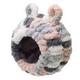 thumbnail image 4 of Plush Bird Nest Parrots Nest House Hanging Perch Small Bird Cage Accessories, 4 of 14
