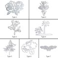 thumbnail image 2 of Yeacher Christmas Metal Cutting Dies Tree Flower Butterfly Shape Cutting Die for Kids DIY Scrapbooking, 2 of 7