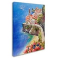 thumbnail image 2 of Trademark Fine Art 'Mediterranean Town II' Canvas Art by Li Bo, 2 of 3