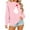 Pink, variant on Women Valentines Day Shirts Love Heart Printed Cute Tops Crewneck Long Sleeve Tshirts Graphic Tees