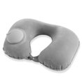thumbnail image 2 of Viaje de automóvil Vuelo aéreo Inflable en forma de U En forma de almohada Oficina Napbierno Cuello de descanso 360 Grados Support Soft Cómodo Cojín Gris seitruly HA009720-01, 2 of 6