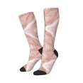 thumbnail image 3 of Cauagu Rose Gold Glitter Splatter Print Women's Men's Ankle Socks 1-pack Casual Athletic Socks for Unisex Adult Moisture-Wicking Socks for Daily Wear/Running/Sport, 3 of 8