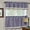 Navy, variant on Buffalo Check Gingham Kitchen Window Curtains 24" Tier & Valance Set