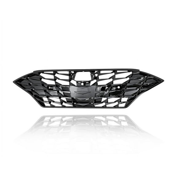 Grille - Compatible/Replacement for '20-22 Hyundai Sonata Limited - Main, Glossy Black Frame Insert With Sensor Hole - 863A0L0760