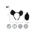 thumbnail image 5 of Black Bear Ears Headband & Tail Kit, 5 of 5