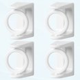 thumbnail image 1 of Tringle à Rideau Robuste Support de Tringle à Rideau 4 Pcs Support de Tringle à Rideau Multi-Usage Support de Tringle à Rideau Autocollant Support de Tringle à Rideau Simple Quincaillerie de Fenêtre (Blanc) Support de Tringle, 1 of 5