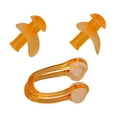 thumbnail image 4 of High-end Exquisite Swim Waterproof Silicone Earplug Nose Clip Set Surf Swimming Accessories(Orange), 4 of 6