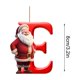 thumbnail image 3 of 26 Letters Christmas Tree Decoration Pendant Christmas Tree Ornaments Personalized DIY Christmas Ornaments Christmas Decoration Xmas Tree Hanging Decor Feature, 3 of 5
