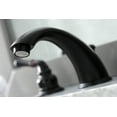 thumbnail image 3 of Kingston Brass KB960 Magellan Widespread Bathroom Faucet with Retail Pop-Up, Matte Black, 3 of 5