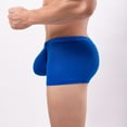 thumbnail image 3 of Aayomet Men Boxers Men's Enhancing Underwear Briefs Ice Silk Big Ball Pouch Briefs for Male Pack,Blue M, 3 of 5