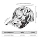 thumbnail image 2 of Fotbe Labrador Retriever Dog Gorro Clásico de Béisbol, Gorra Ajustable con Broche Snapback, Gorro de Exterior de Algodón Suave, 2 of 6