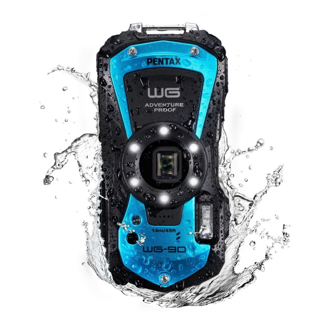 Ricoh PENTAX WG-90 Digital Photo Camera: Waterproof, Good