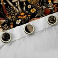 thumbnail image 4 of Manfei Female Men Botanical Mushroom Black Out Curtains,Chic Flowers Curtains Pack of 2 (42x63 Each),Vintage Aesthetics Bedroom Curtains,Microfiber Bedroom Decor, 4 of 6