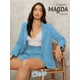 thumbnail image 1 of CONJUNTO SACO LARGO Y SHORT Azul cielo Chica, 1 of 2