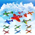 thumbnail image 2 of Venta caliente 10 piezas de espuma para exteriores, modelo de avión de aviación, planeador lanzador, 2 of 5