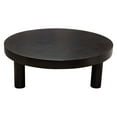 thumbnail image 5 of Diamond Sofa RUNECTBL 42 in. Solid Acacia Wood Top & Iron Leg Base Rune Round Cocktail Table - Black, 5 of 5
