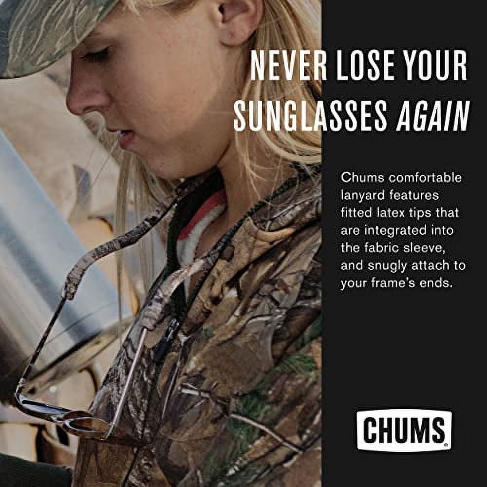 Chums Original LTD Polyester Eyewear Retainer, Rainbow Trout