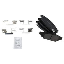 TRQ Premium Posi Ceramic Brake Pad Rear for Chevy Silverado 1500 Escalade BFA73442 Fits select: 2014-2018 CHEVROLET SILVERADO, 2014-2018 GMC SIERRA