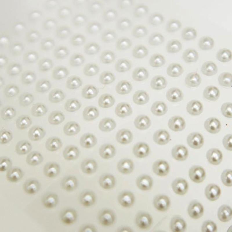 Self Adhesive Rhinestone Sheets 1056 PCS Ivory Rhinestone