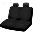 thumbnail image 4 of Yupbizauto Full Set Black Cloth Car Seat Covers with Carpet Floor Mats, 4 of 6