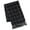Black, variant on CTM Adult Grid Pattern Soft Winter Scarf with Fringe