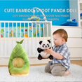 thumbnail image 3 of Bamboo Toy Panda: 14 Inch Plush Panda Gift For Kids Ages 4-6, Hugable And Cute, 3 of 5