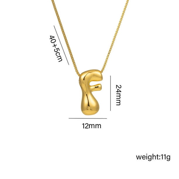 Letter Necklace Initial Letter Necklace Personalized For Her Mom Necklace
