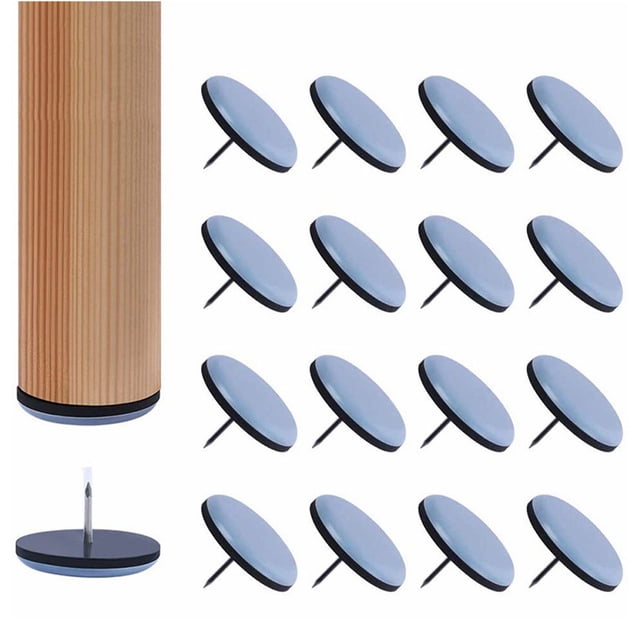 Baohd 20pcs/set Durable Floor Glider For Furniture Easy-to-Install And Wide Range Of Applications 25MM 1Set