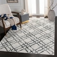 thumbnail image 2 of SAFAVIEH Isabella Trena Trellis Area Rug, Ivory/Grey, 5'3" x 7'7", 2 of 10