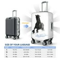 thumbnail image 6 of PAYOHTO Highly Elastic Spandex Suitcase Cover Luggage Cover Large Fits 25 to 28 Inch Black Horse, 6 of 8