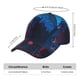 thumbnail image 2 of Balery Spooky Halloween Night Scene Gorra de béisbol de tamaño ajustable para correr, entrenar y actividades al aire libre. Gorra de papá para todas las estaciones., 2 of 6