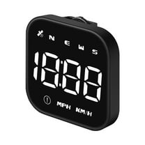 GPS Speedometer Extend Digital Display Vehicle Odometer Trip Meter Course Overspeed Alarm