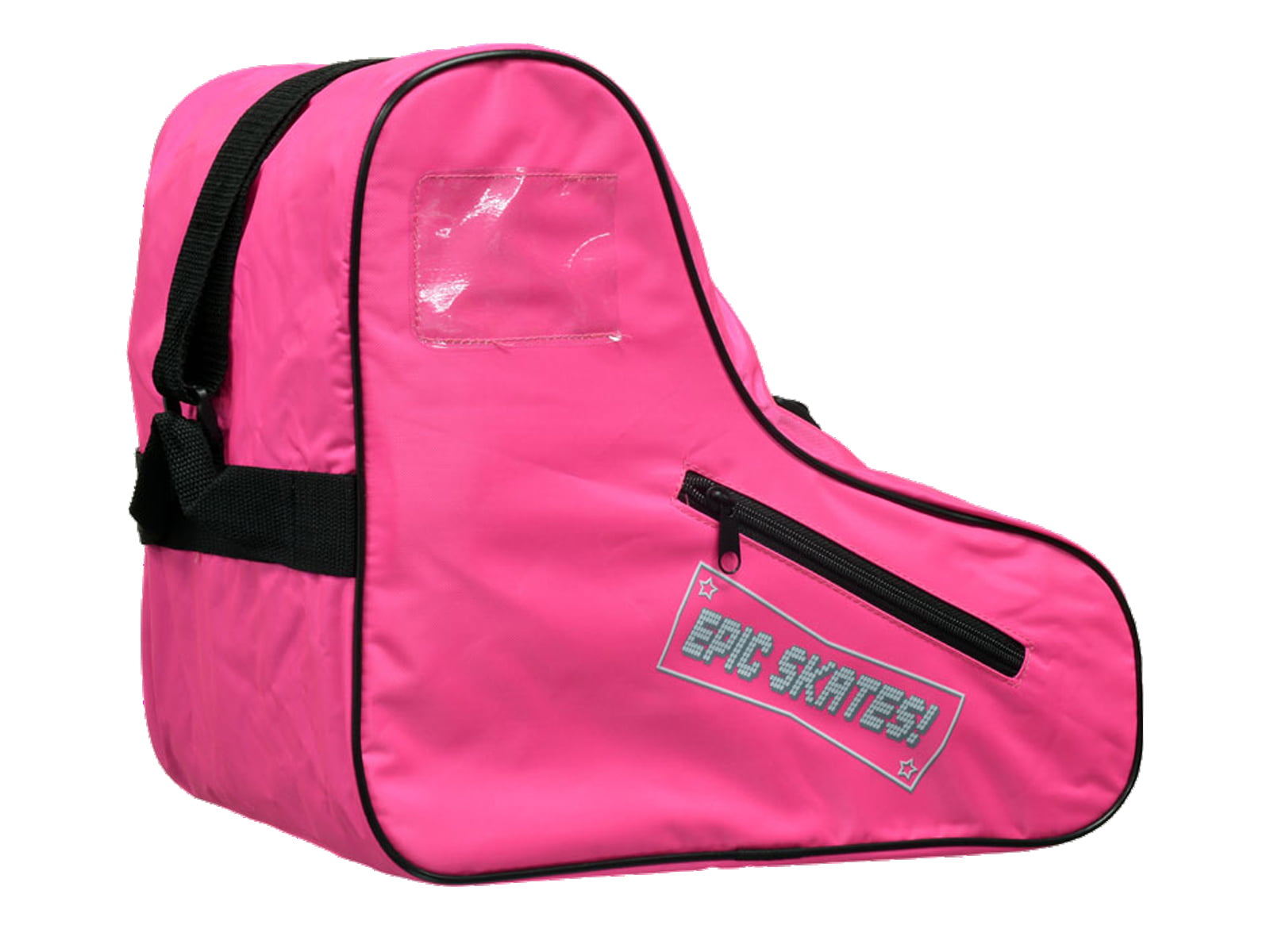Ice Skate Bag with Adjustable Shoulder Strap for Girls Women Pink TOLUON Roller Skate Bag Roller Skating Bag 