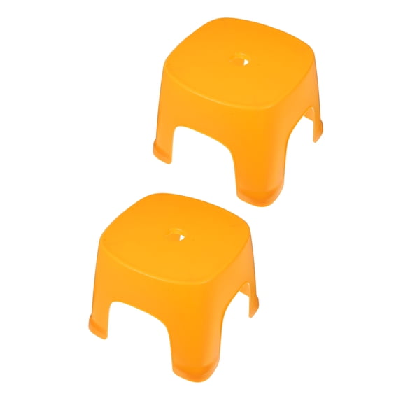 WRITWAA Cute Step Stool PVC Yellow 2Pcs