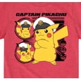 thumbnail image 3 of Pokémon - New Horizons - Captain Pikachu - Toddler And Youth Short Sleeve T-Shirt, 3 of 5