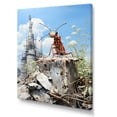 thumbnail image 2 of Designart "Concrete Ant Urban Explorer II" Animals Ant Canvas Wall Art, 2 of 7