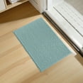 thumbnail image 3 of Subrtex Luxury Chenille Bathroom Rug Extra Soft and Absorbent Shaggy Rugs (Light Green,16"*24"), 3 of 8