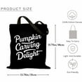 thumbnail image 2 of Pizza Halloween Costume Pumpkin Carving Delight Halloween Canvas Bag 3Pcs, 2 of 5