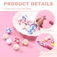 thumbnail image 3 of Uxcell 12Pcs Flower Ball Focus Beads for Pens 0.8 Inch Hydrangea Shape Fancy Bead for Beadable Pen Keychain Earrings Jewelry Making DIY Crafts(White, Light Blue, Pink), 3 of 6