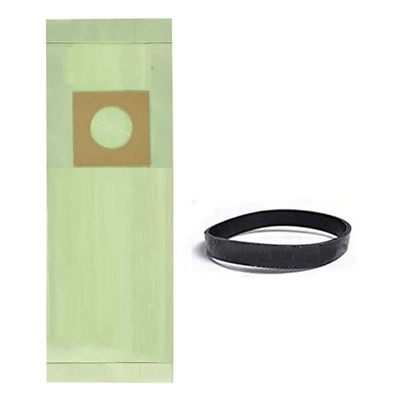 Replacement Part For Hoover Upright Vacuum Cleaner Type Z Filter Bags 6Pk With 2PK Elite Vacuum Cleaner Belts.