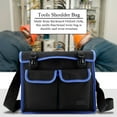 thumbnail image 2 of Electrician Tools Bag,Thickened Oxford Cloth Tools Shoulder Bag Tools Organizer Next-Gen Design, 2 of 7