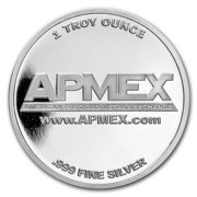 1 oz Silver Colorized Round - APMEX (Best Dad Ever, Pinstripes)