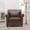 Brown PU, variant on Modern Sofas, 1 Seater Sofa., Brown Pu Rustic Sofas,Fabric Fabric Sofas, Furniture Primary Living Space Sofas 1 Seater Sofa.