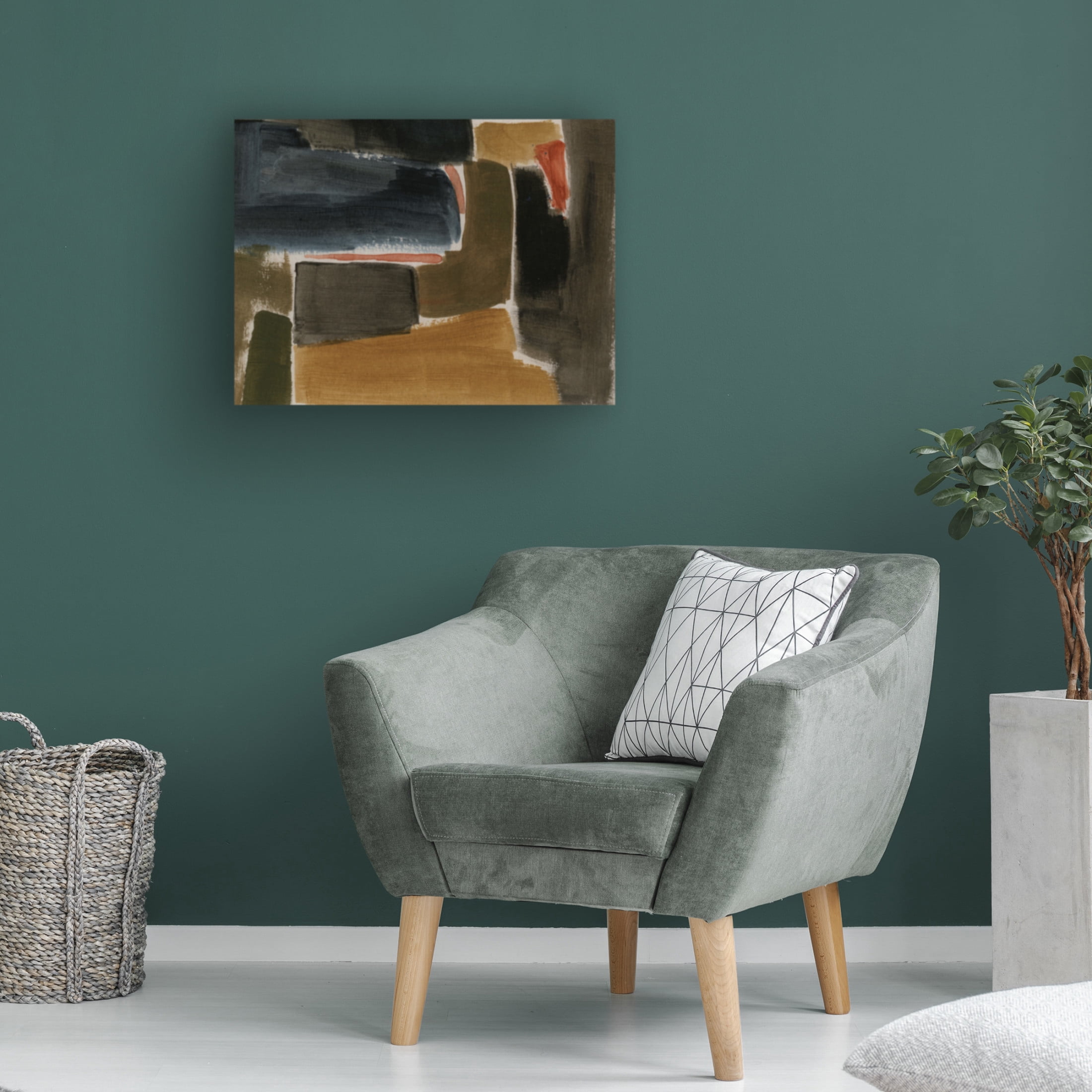 Canvas Wall Art - Victoria Barnes 'Of the Earth I' Wall Art for Living Room, Bedroom, or Office Décor by Trademark Fine Art - 32 x 24 Inches