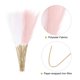 thumbnail image 3 of Uxcell 30pcs Hierba de Pampas Secas Falsas de 21 Pulgadas Decoración de Hierba de Pampas Artificial Esponjosa para Decoraciones de Jarrón de Hogar de Otoño, Rosa Claro y Blanco, 3 of 7