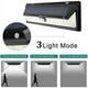 thumbnail image 2 of 118 Lámpara solar LED 1000 lúmenes Luz de pared Pir Sensor de movimiento IP65 Jardín al aire libre impermeable, 2 of 5