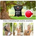 thumbnail image 7 of UHIAGREE Solar Shower Bag,5 Gallons/20L  Portable Camping Shower Bag for Beach Outdoor Traveling, 7 of 7
