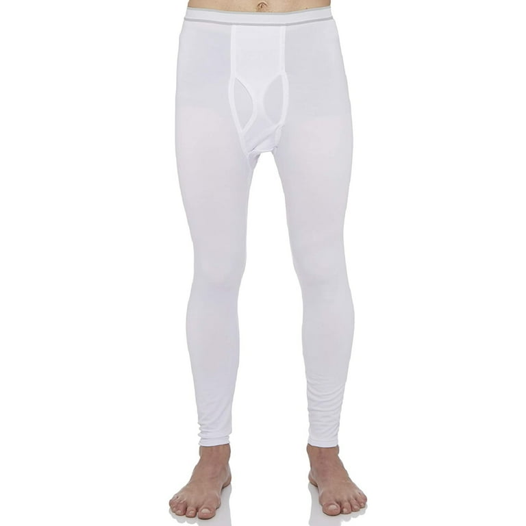 Rocky Base Layer Men Cold Weather Long Johns Thermal Underwear, White XL 